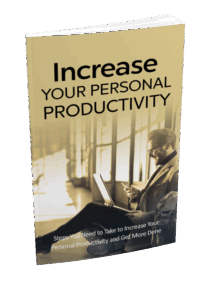 Increase Your Personal Productivity