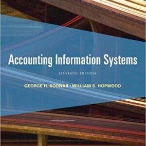 Accounting Information Systems 11th Edition by George H. Bodnar, ISBN-13: 978-0132871938