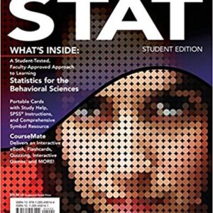 Behavioral Sciences STAT 2nd Edition by Gary Heiman, ISBN-13: 978-1285458144
