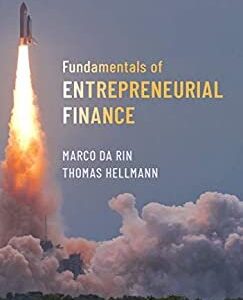 Fundamentals of Entrepreneurial Finance by Marco Da Rin, ISBN-13: 978-0199744756
