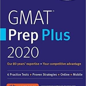 GMAT Prep Plus 2020, ISBN-13: 978-1506248387