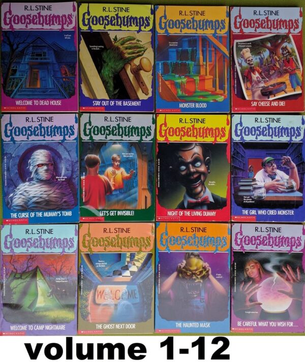 Goosebumps Original Series Collection eBooks: 1 - 12 by R. L. Stine