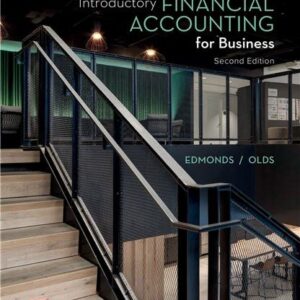 Introductory Financial Accounting for Business 2nd Edition by Thomas Edmonds, ISBN-13: 978-1260814446