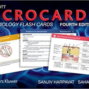 Lippincott Microcards: Microbiology Flash Cards 4th Edition by Sanjiv Harpavat, ISBN-13: 978-1451192353