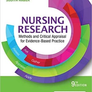 Nursing Research: Methods and Critical Appraisal for Evidence-Based Practice 9th Edition