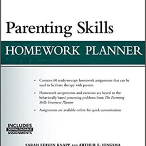 Parenting Skills Homework Planner, ISBN-13: 978-1119385417