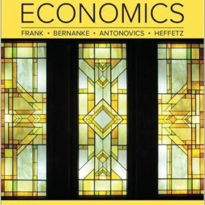 Principles of Economics INTERNATIONAL 8th Edition by Robert H. Frank, ISBN-13: 978-1266052309