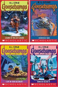 Rare First Edition 4 Goosebumps eBooks "The Unreprinted" by R. L. Stine