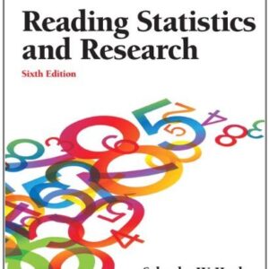 Reading Statistics and Research 6th Edition by Schuyler Huck, ISBN-13: 978-0132178631