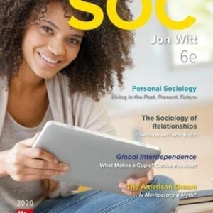 SOC 2020 6th Edition by Jon Witt, ISBN-13: 978-1260075311