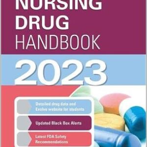 Saunders Nursing Drug Handbook 2023 by Keith J. Hodgson, ISBN-13: 978-0323930765