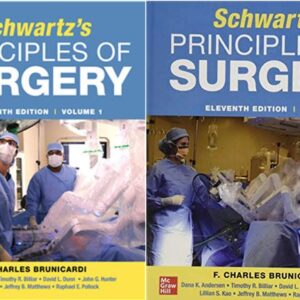 Schwartz's Principles of Surgery 2-Volume Set 11th Edition by F. Charles Brunicardi, ISBN-13: 978-1259835353
