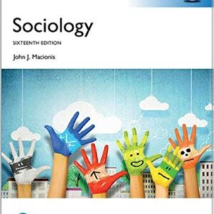 Sociology 16th GLOBAL Edition, ISBN-13: 978-1292161471