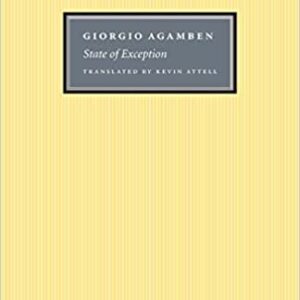 State of Exception by Giorgio Agamben, ISBN-13: 978-0226009254
