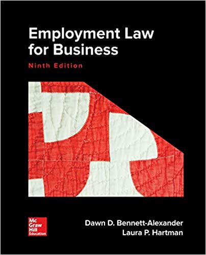 Employment Law for Business 9th Edition