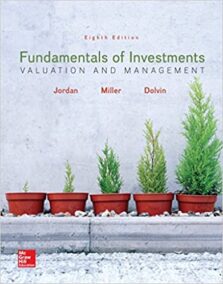 Fundamentals of Investments 8th Edition