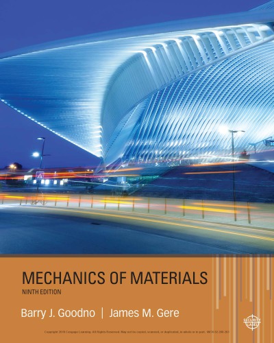 Mechanics of Materials 9th Edition