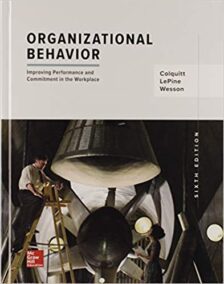 Organizational Behavior 6th Edition