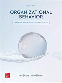 Organizational Behavior 8th Edition by Steven McShane