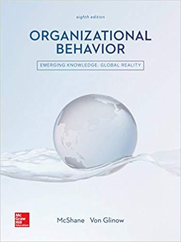 Organizational Behavior 8th Edition by Steven McShane