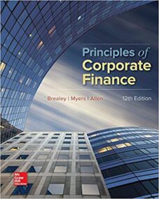 Principles of Corporate Finance 12th Edition by Richard Brealey