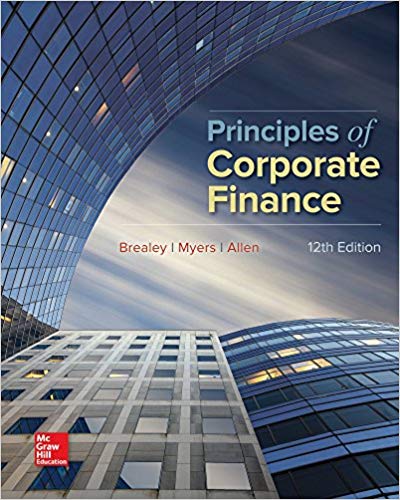 Principles of Corporate Finance 12th Edition by Richard Brealey